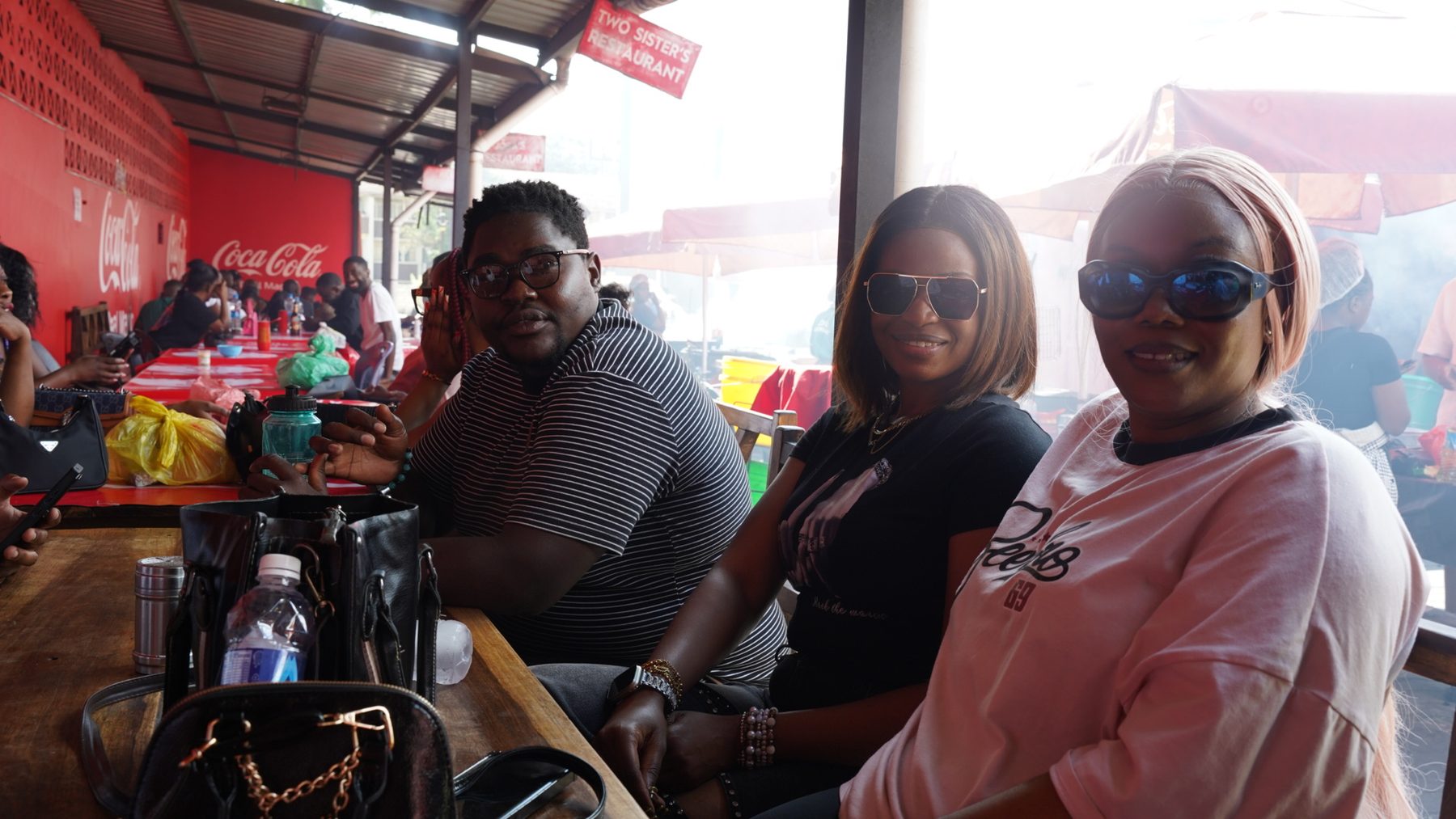 Long tables and longer lunches in Lusaka, Zambia